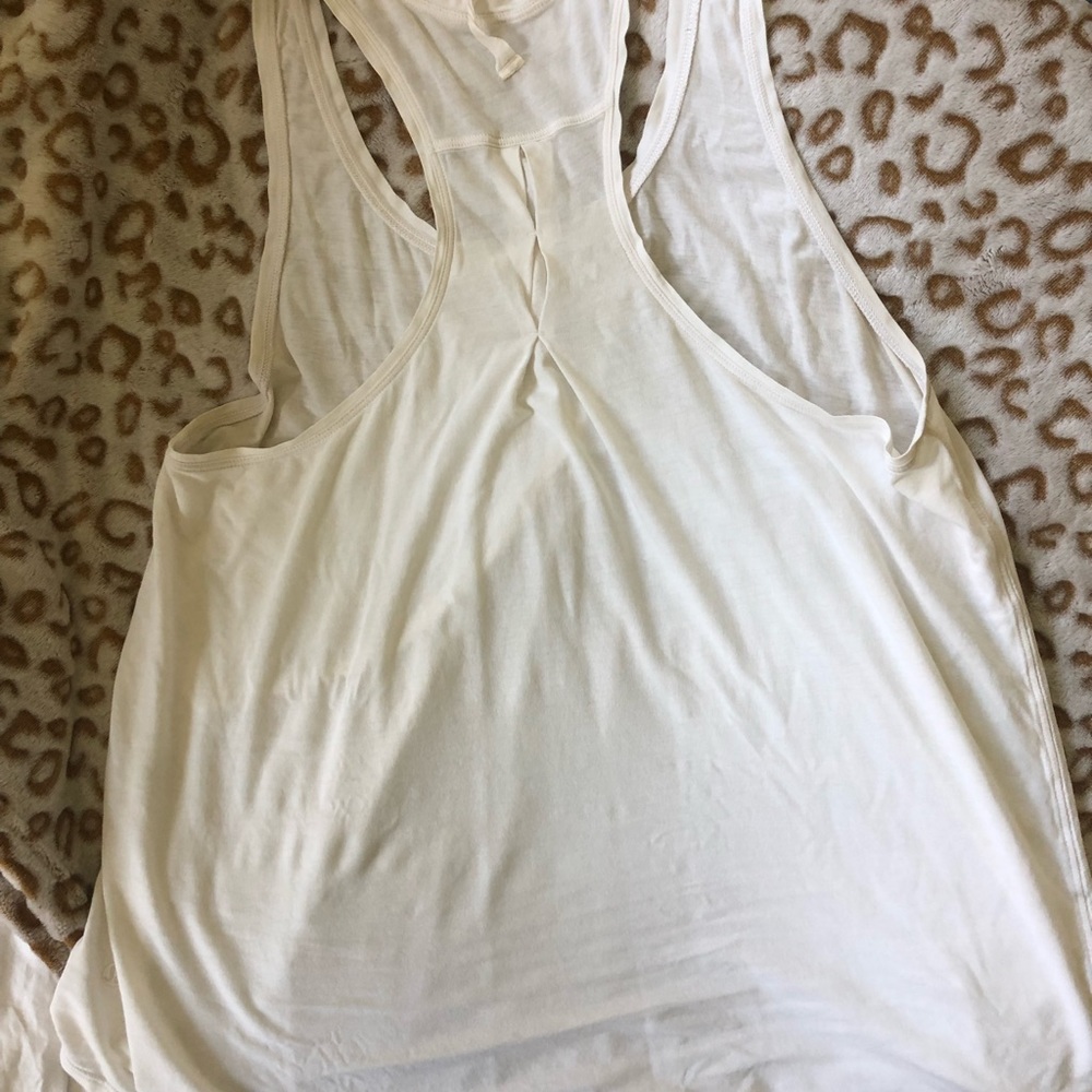 Lululemon white tank